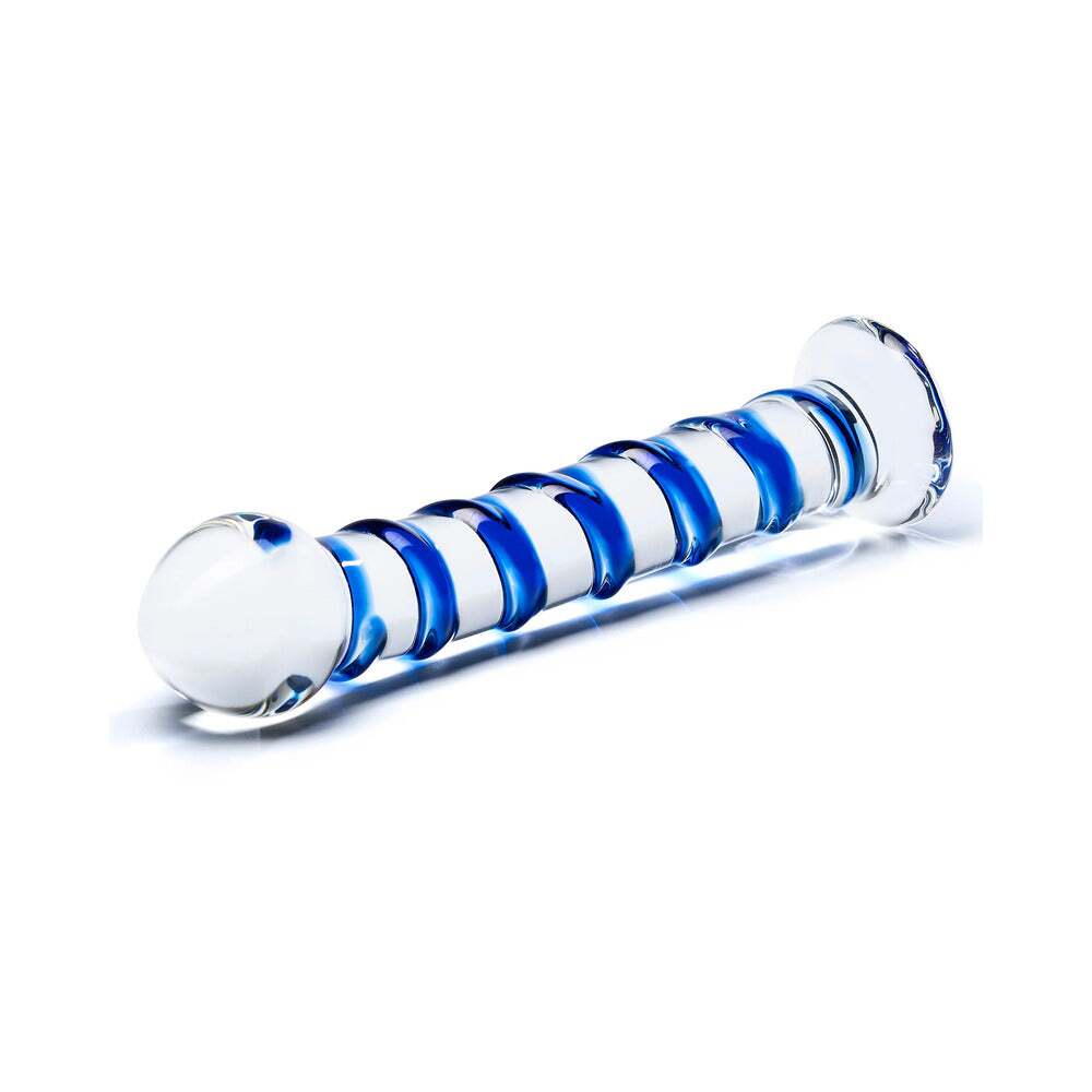 7.5 inch Dildo from Electric Eel in Clear designed for anal sex with Her or Him