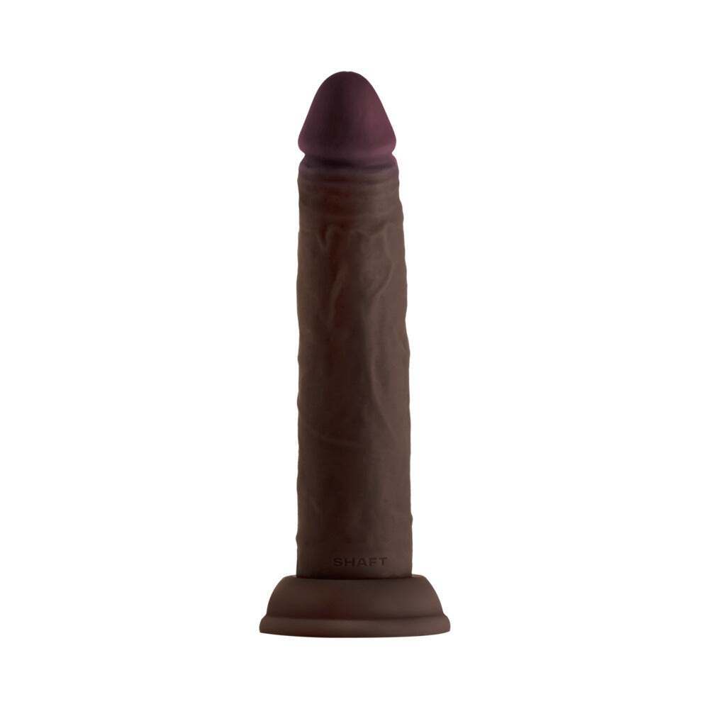 7.5 inch Dildo from Shaft in Dark Brown designed for anal sex with Her or Him