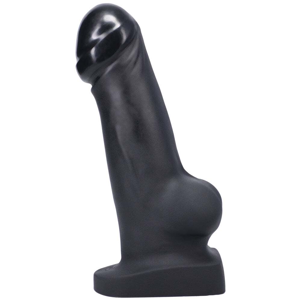 Dildo by Tantus in Black shown for use by Her or Him