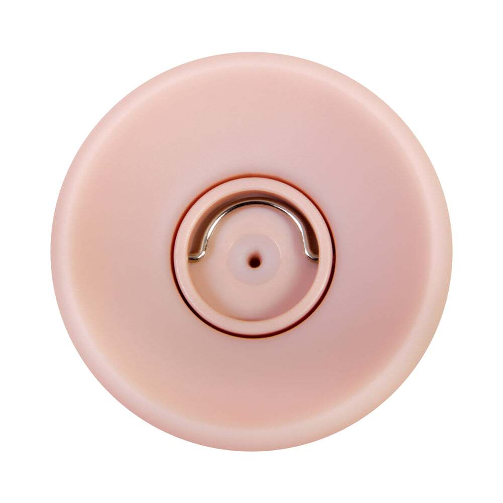 8 inch Dildo from Evolved in Vanilla Ivory Beige pictured for anal pleasure for Her or Him