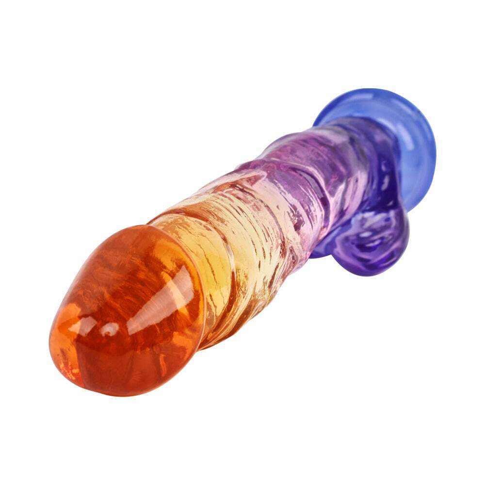 8.5 inch Dildo by Adam & Eve in  shown for pegging Her or Him