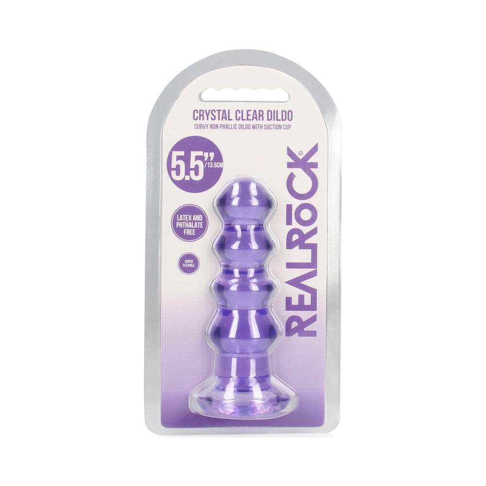5.5 inch Dildo by Shots in Light Purple shown for use by Her or Him