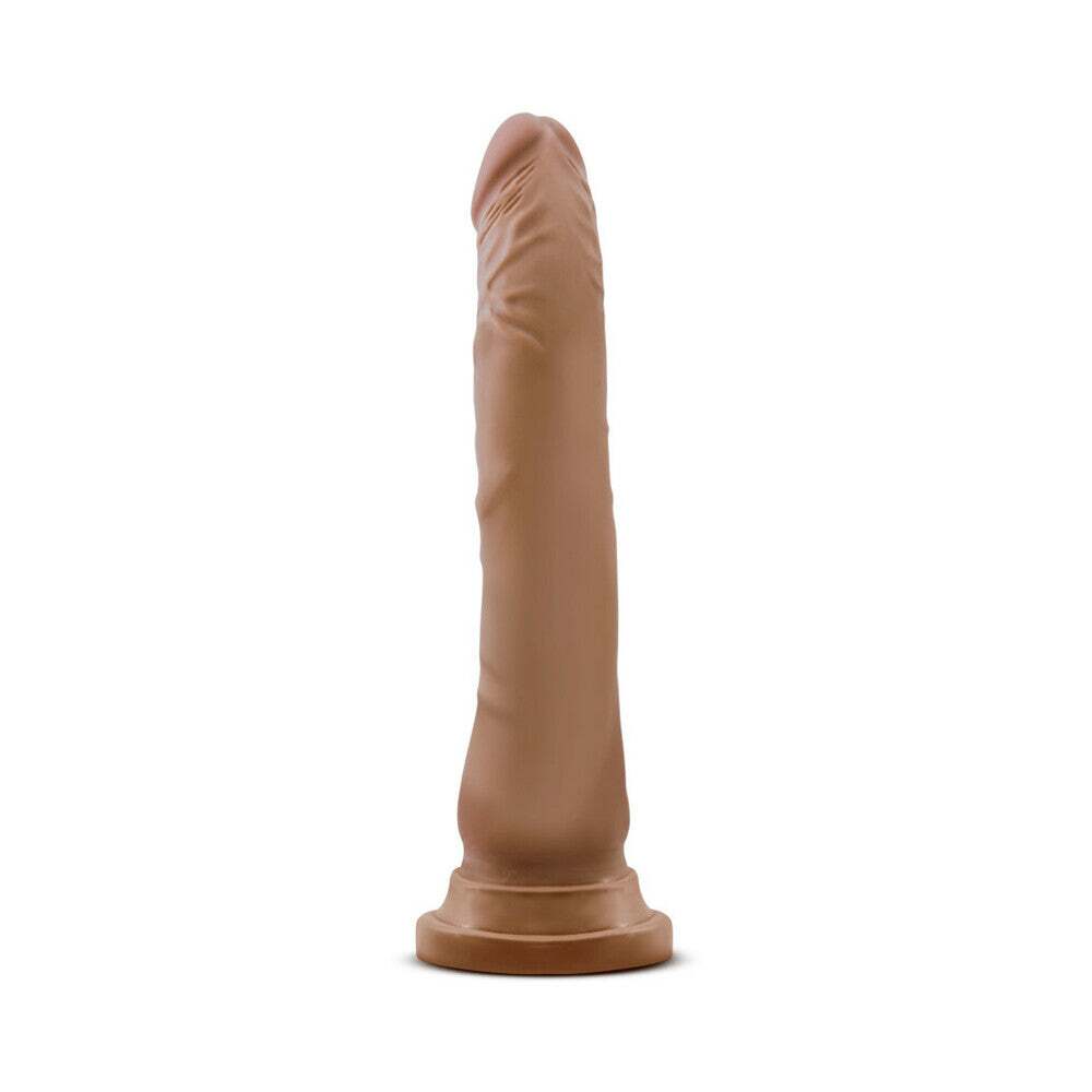 9.5 inch Dildo from Blush in Tan Light Brown Mocha designed for anal sex with Her or Him