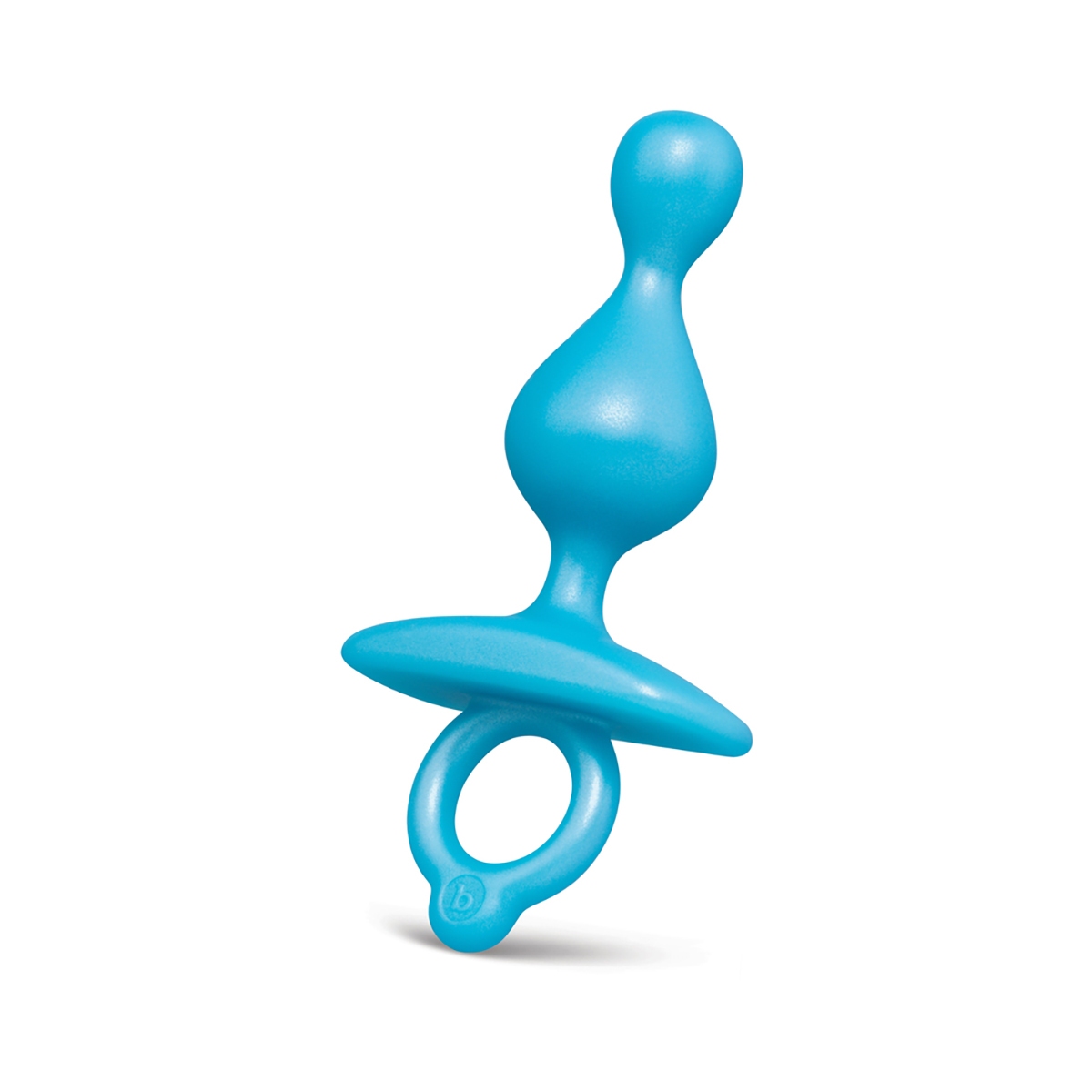 Soft-focus bottle shot of  Anal Lube B-Vibe for gentle, controlled motion