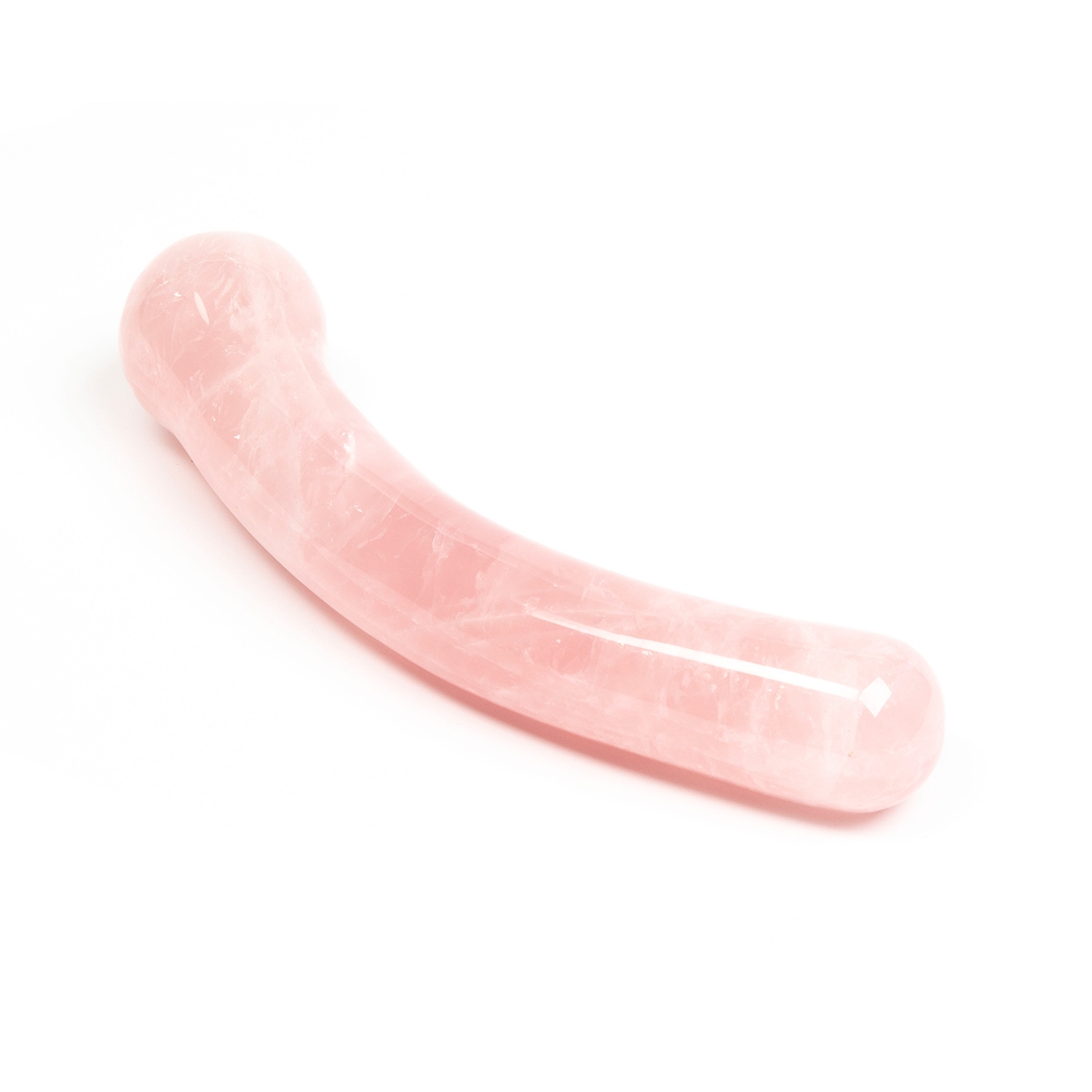 Buy Chakrubs Heart Curve Rose Quartz Wand kegel exercise device for pelvic floor muscle strengthening.