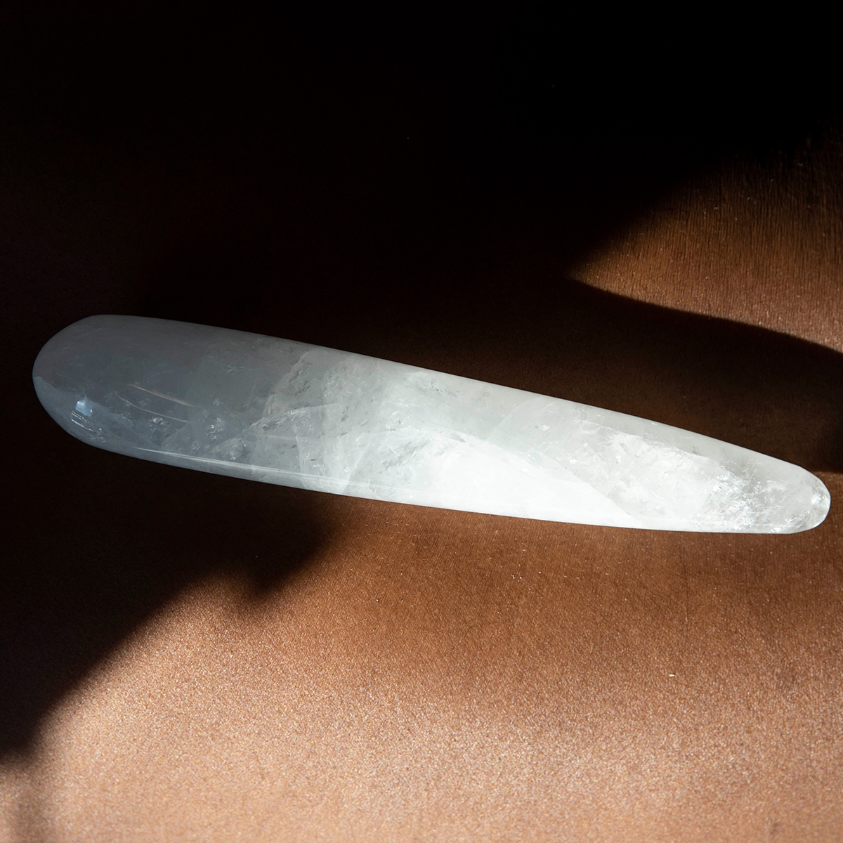 Buy Chakrubs Prism Original Clear Quartz Wand kegel exercise device for pelvic floor muscle strengthening.