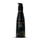 Bottle of  Water Based Lube Wicked Sensual Care showing clean, lightweight formula