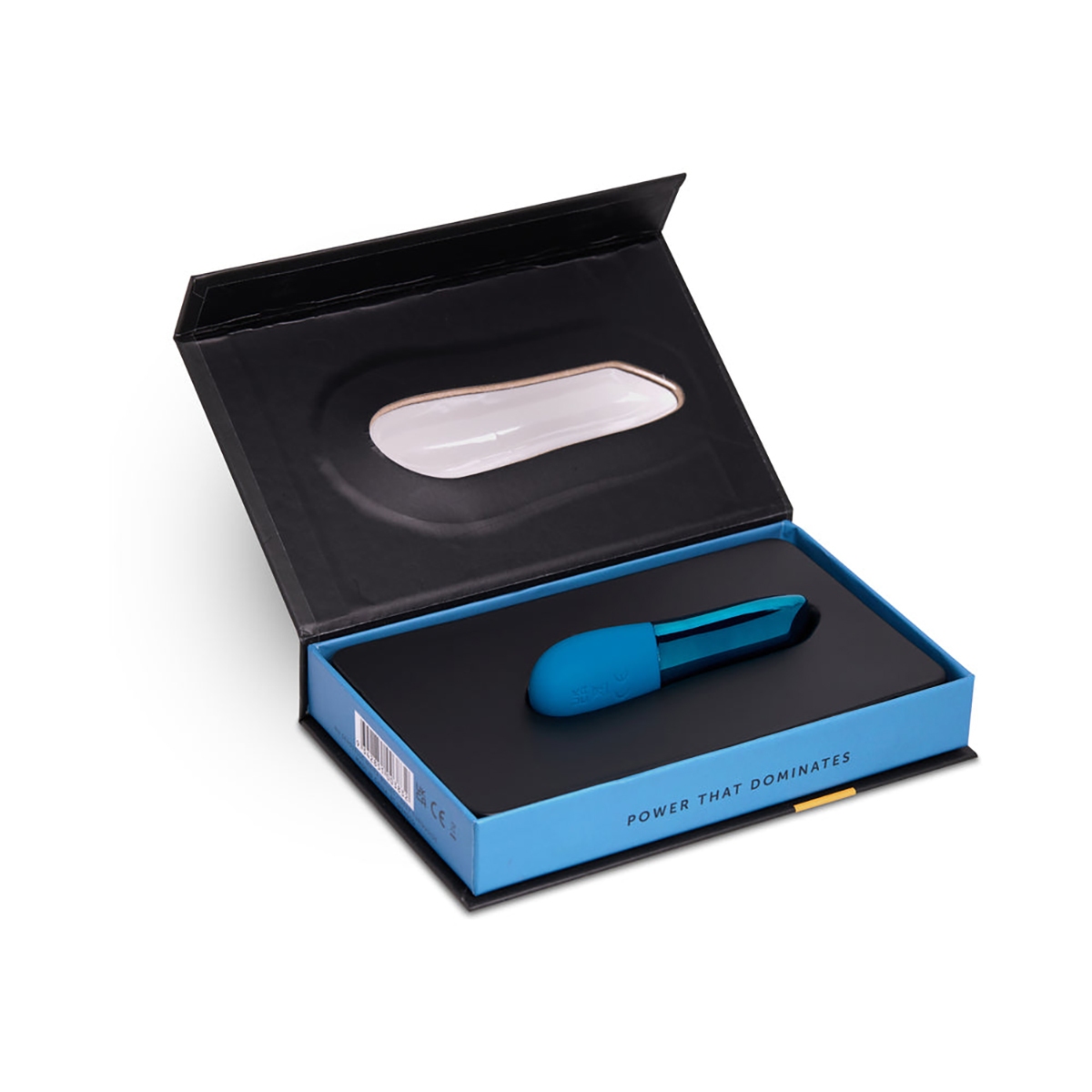 Close-up of the  Nu Sensuelle vibrator for texture detail