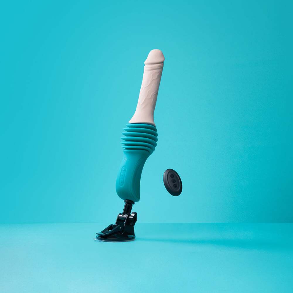 Dildo from b-Vibe in  pictured for anal pleasure for Her or Him