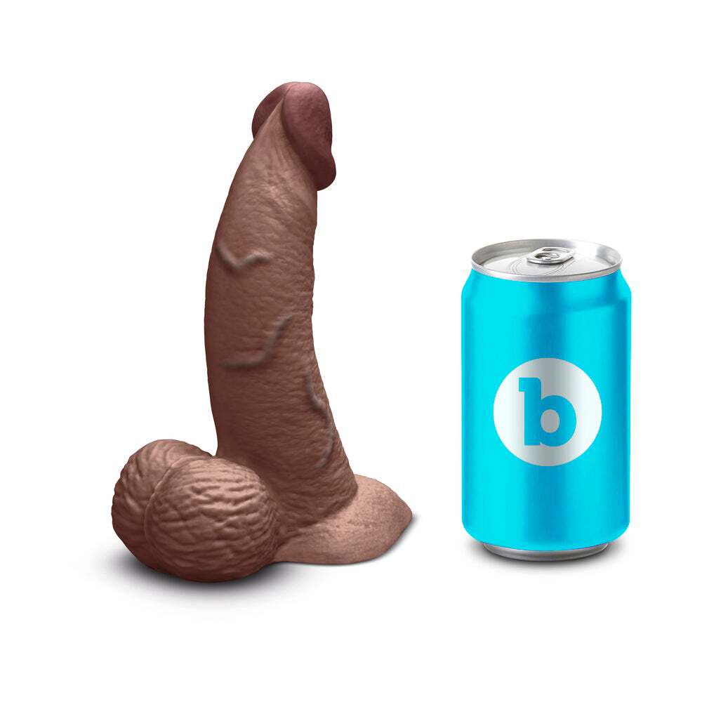 6.5 inch Dildo from b-Vibe in  pictured for anal pleasure for Her or Him