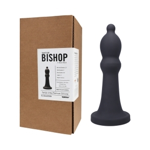 Dildo by Tantus in Black shown for use by Her or Him