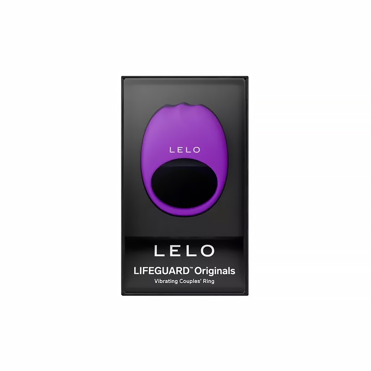 Close-up of the  LELO vibrator for texture detail