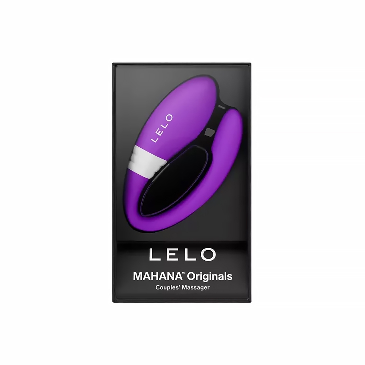 Close-up of the  LELO vibrator for texture detail