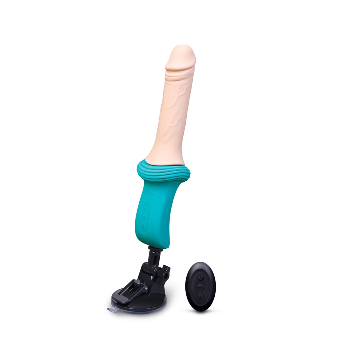 Lifestyle shot featuring the  B-Vibe vibrator beside the bed