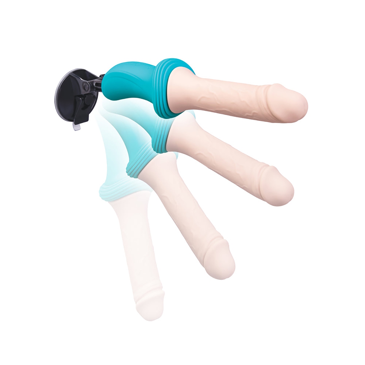 Fully assembled  B-Vibe vibrator with smooth exterior