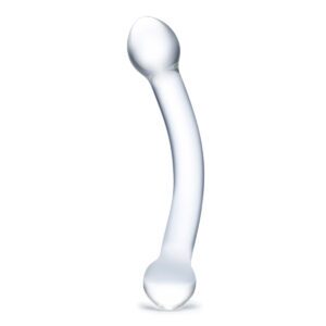 GLAS Curved Glass G Spot Stimulator 7 quot  Dildo