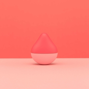 TENGA vibrator iroha Mini Ume-Anzu shown in hand for scale