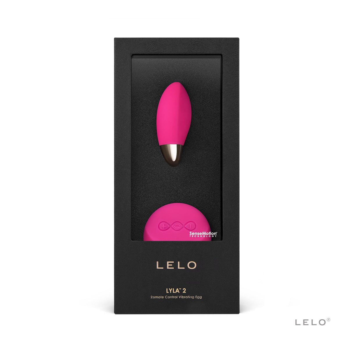 Close-up of the  LELO vibrator for texture detail