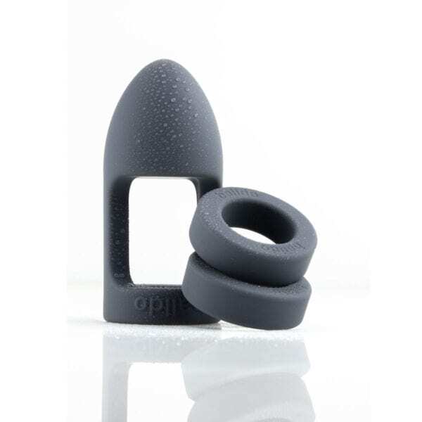 Balldo Set Steel Grey Waterproof dildo stabilizers are made by Balldo and are found on sale at herVibrators.com often.