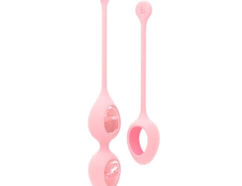 Buy biird yonii 2 piece rose quartz eggs set kegel exercise device for pelvic floor muscle strengthening.