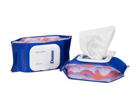 Body wipes by dame - 25ct intimate cleansers and personal cleansing care by dame products.