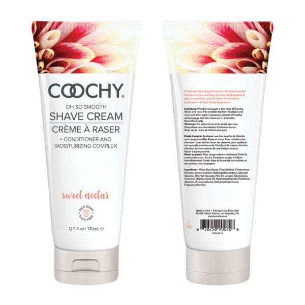 Best Coochy Shave Cream 12.5oz - Sweet Nectar her care Coochy shave on sale at herVibrators.com.