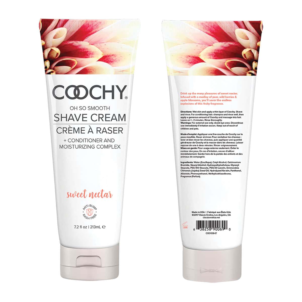 Best Coochy Shave Cream 7.2oz - Sweet Nectar her care Coochy shave on sale at herVibrators.com.