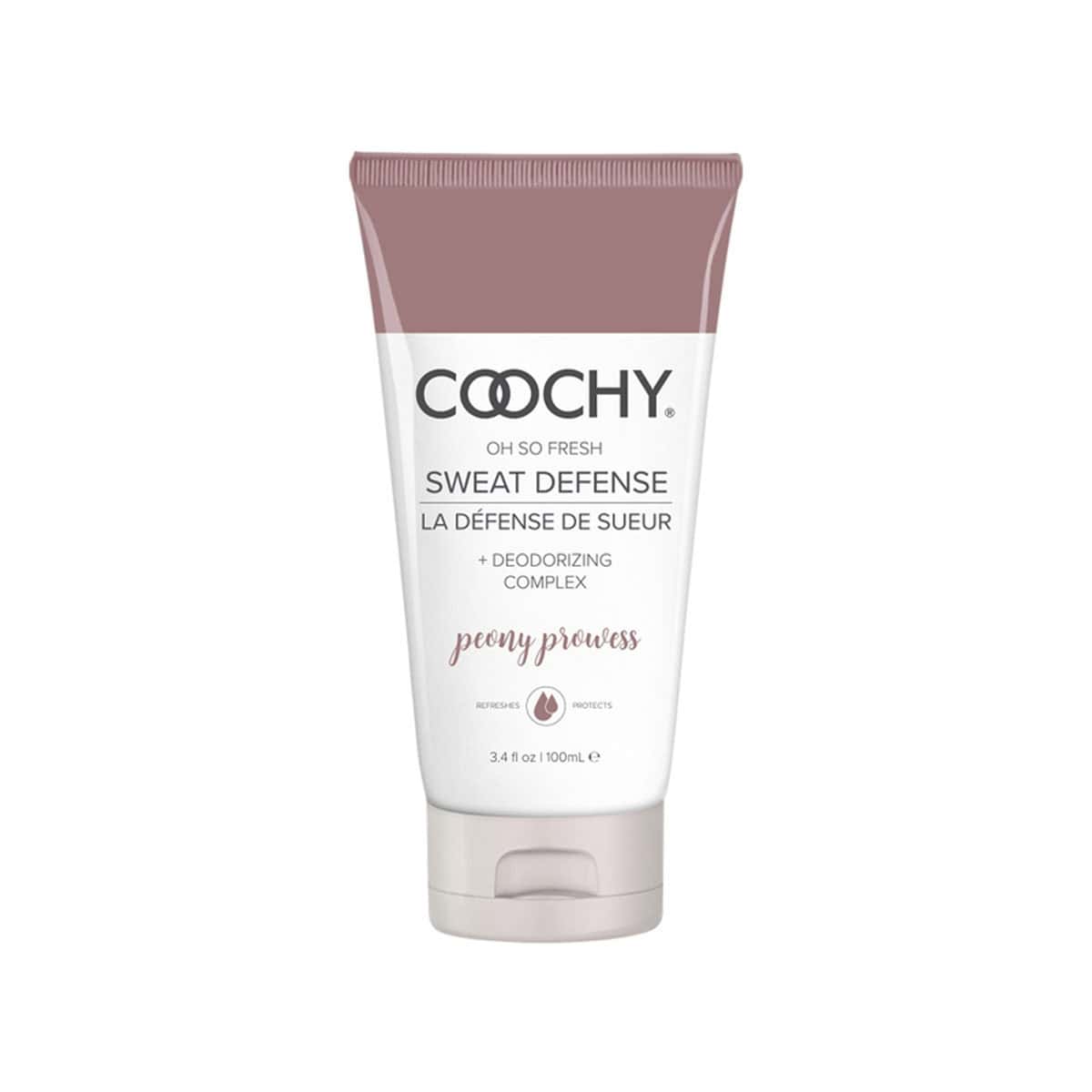 Best Coochy Sweat Defense Protection Lotion 3.4oz - Peony Prowess her care Coochy shave on sale at herVibrators.com.