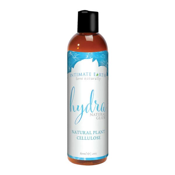 Best Intimate Earth Hydra Natural Glide 2oz personal organic lubricant by Intimate Earth for sale at herVibrators.com.