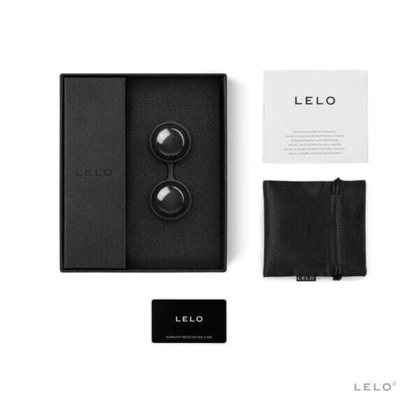 Buy LELO Beads Noir kegel exercise device for pelvic floor muscle strengthening.