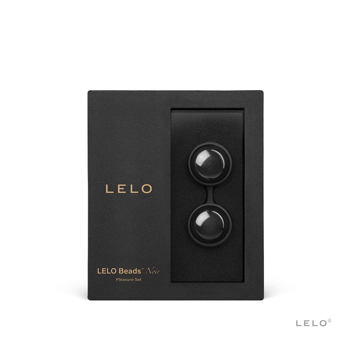 Buy LELO Beads Noir kegel exercise device for pelvic floor muscle strengthening.