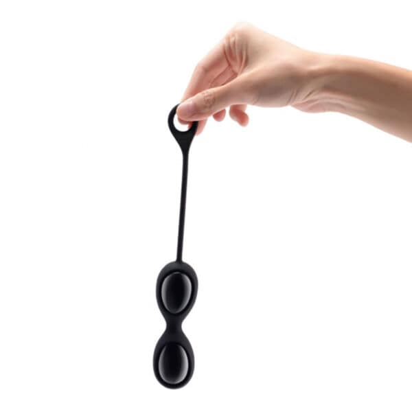 Buy Le Wand Crystal Yoni Eggs Black Obsidian kegel exercise device for pelvic floor muscle strengthening.