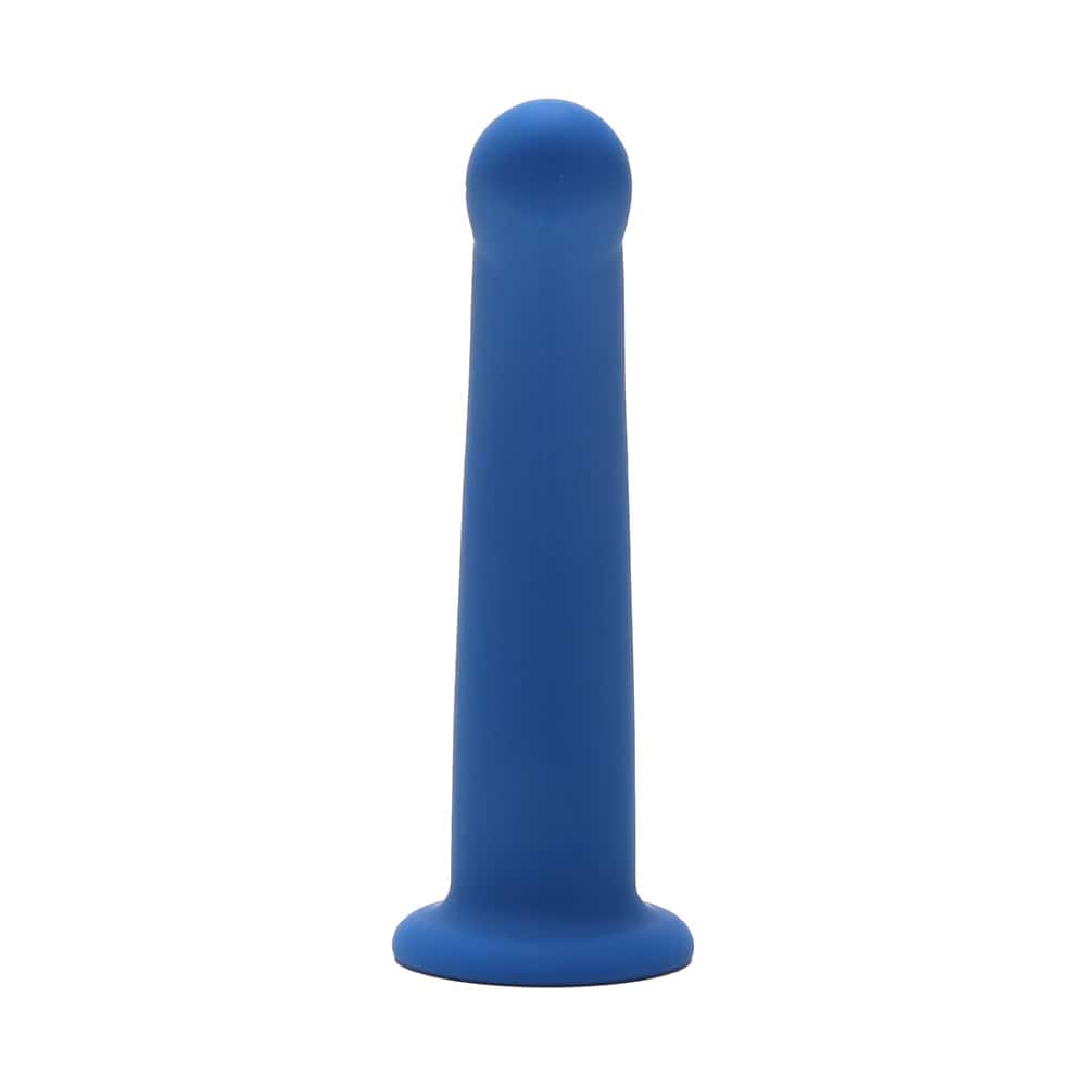 Me You Us 6in Curved Silicone Dildo Blue dildo made by Me You Us on sale at herVibrators.com