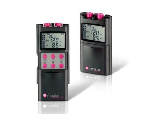 Mystim tension lover digital nervstimulator are made by mystim and are found on sale at hervibrators. Com often.