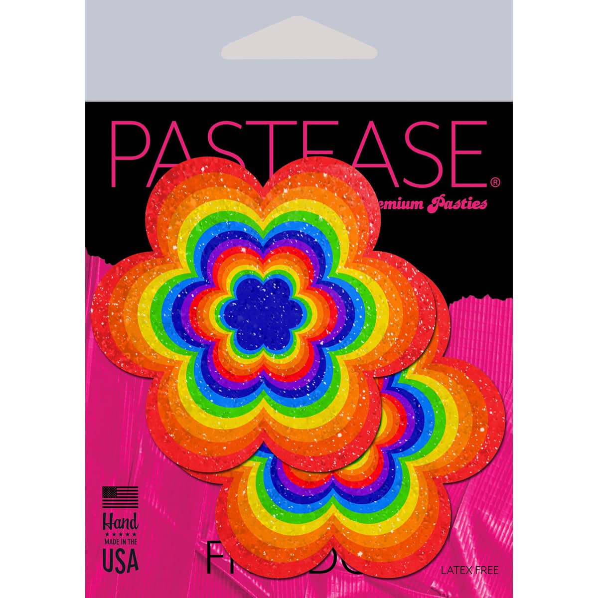 Wearing Pastease Flowers Rainbow nipples covers by Pastease can be fun and sexy!