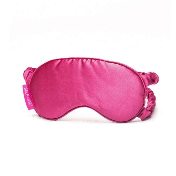 Try wearing this SELF + Jimmyjane Satin Eye Mask sexy mask made by Jimmyjane at herVibrators.com now.