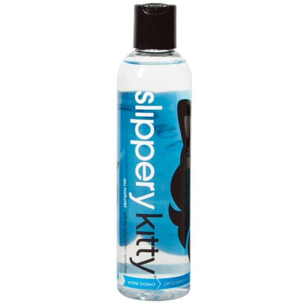 Buy and try Slippery Kitty Lube 8oz Water Based water based lubricant by Tickle Kitty for your next sexual encounter with her.