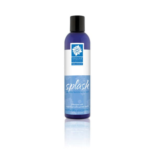 Sliquid Splash 8.5oz - Natural intimate cleansers and personal cleansing care by Sliquid.