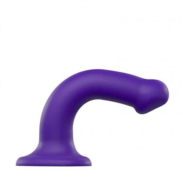 Strap On Me Bendable Dual Density Semi Realistic Dil Purple Medium dildo made by Strap-On-Me on sale at herVibrators.com