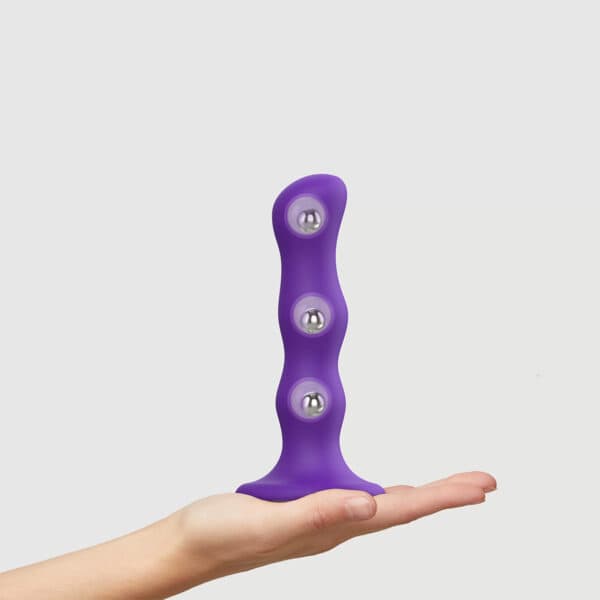 Strap On Me Geisha Ball Dil Medium Purple dildo made by Strap-On-Me on sale at herVibrators.com