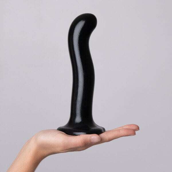 Strap On Me P amp G Spot Dil Large Black dildo made by Strap-On-Me on sale at herVibrators.com