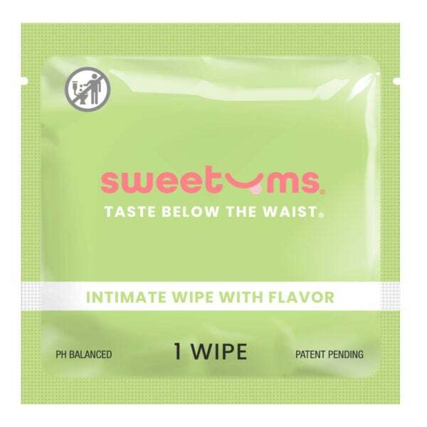 Sweetums Intimate Wipes Watermelon Flavor intimate cleansers and personal cleansing care by Sweetums.