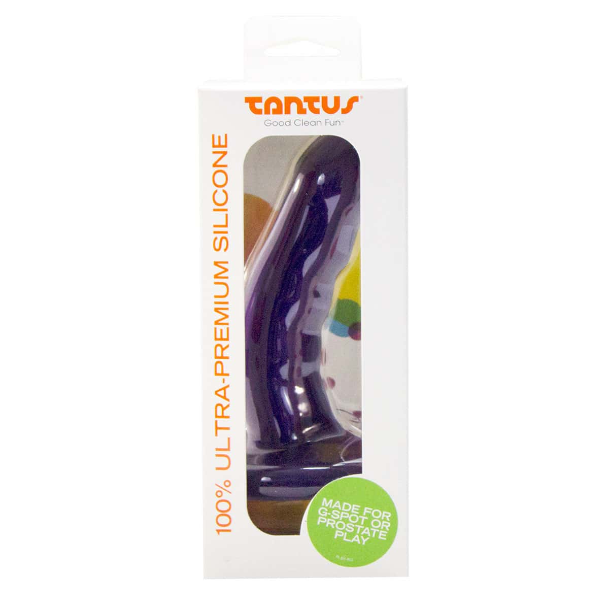 Tantus Curve Midnight Purple dildo made by Tantus on sale at herVibrators.com