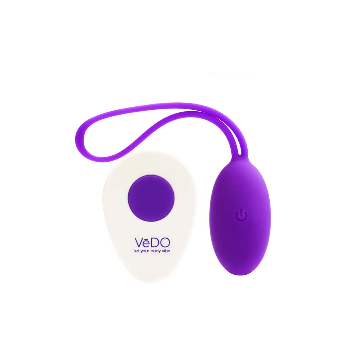 Buy VeDO Peach Egg Indigo kegel exercise device for pelvic floor muscle strengthening.