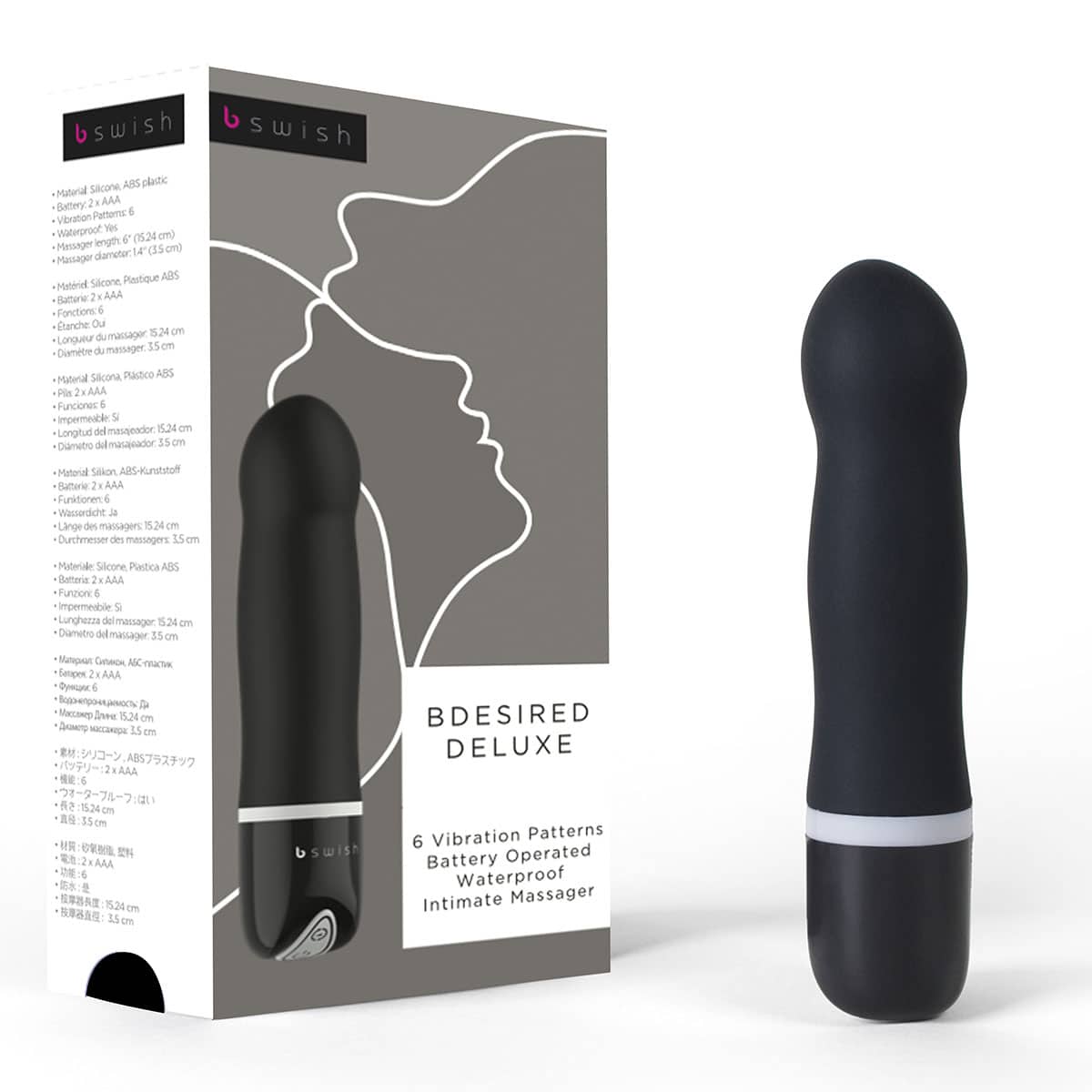 Buy a B Swish Bdesired Deluxe  Black vibrator.