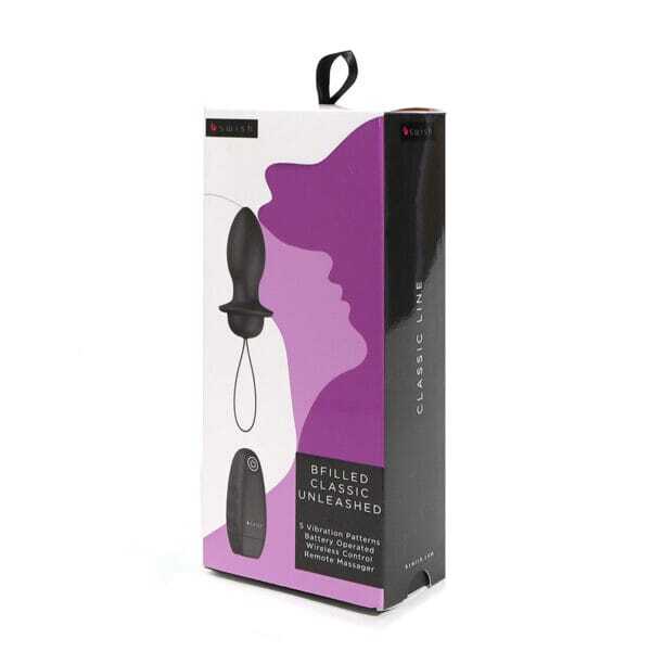 Buy a B Swish Bfilled Classic Unleashed  Black vibrator.