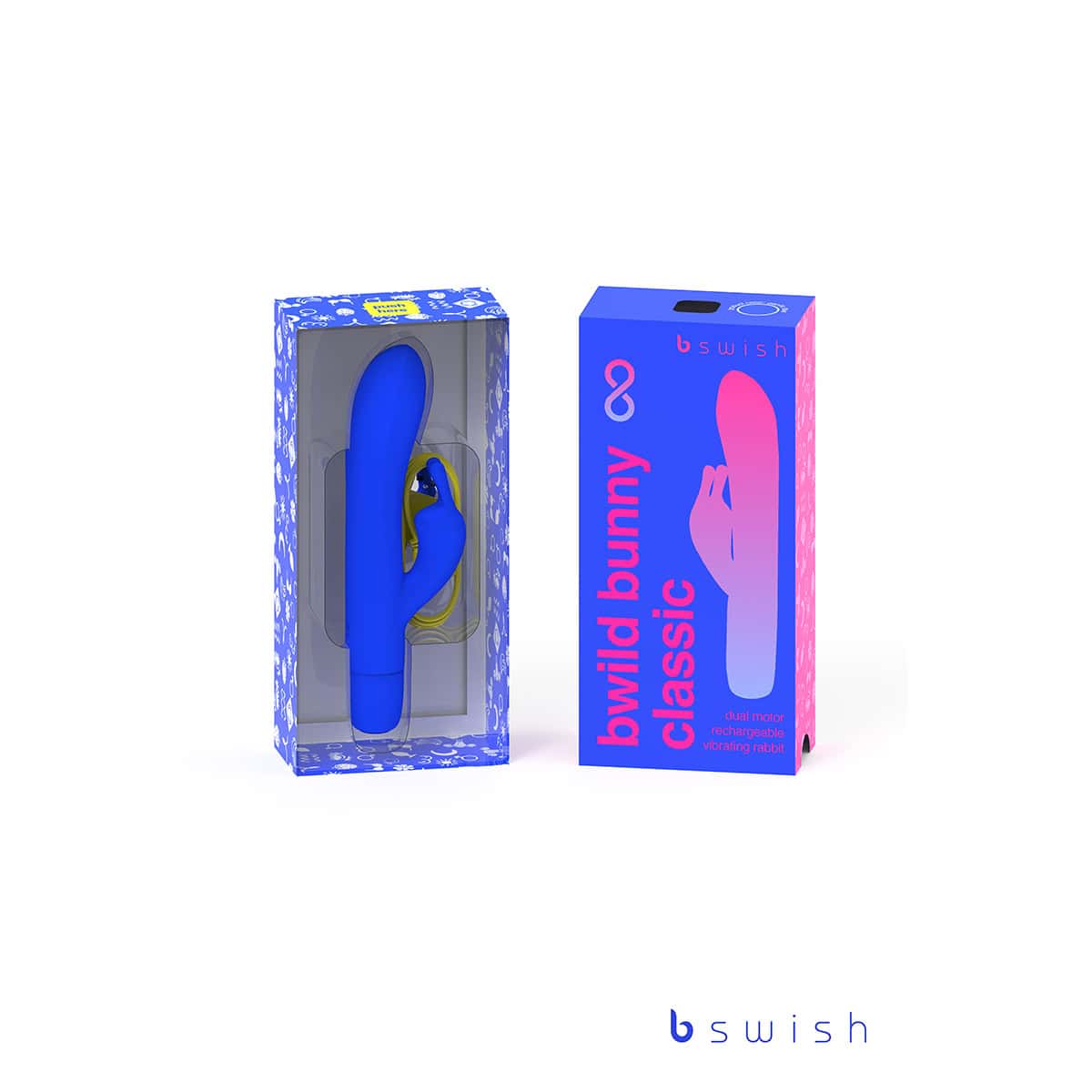 Buy a B Swish Bwild Classic Infinite Bunny  Pacific Blue vibrator.