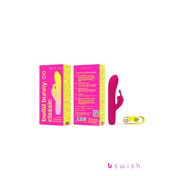 Buy a B Swish Bwild Classic Infinite Bunny  Sunset Pink vibrator.