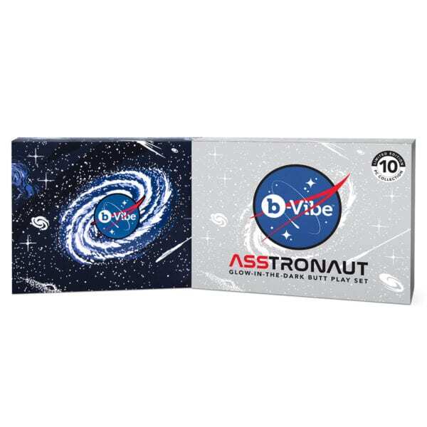 Buy a B-Vibe ASStronaut GlowintheDark Butt Play Set vibrator.