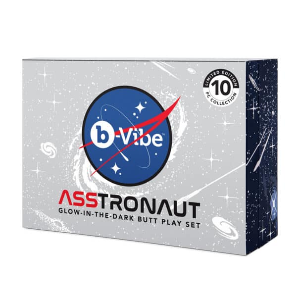 Buy a B-Vibe ASStronaut GlowintheDark Butt Play Set vibrator.